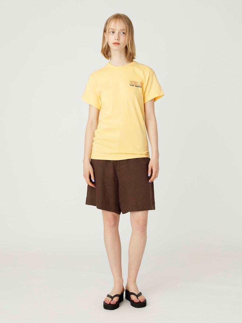 グラフィックティー No,6（women） 詳細画像 yellow 3