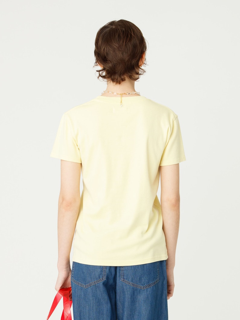 スーピマ ペタル ティー 詳細画像 yellow 2