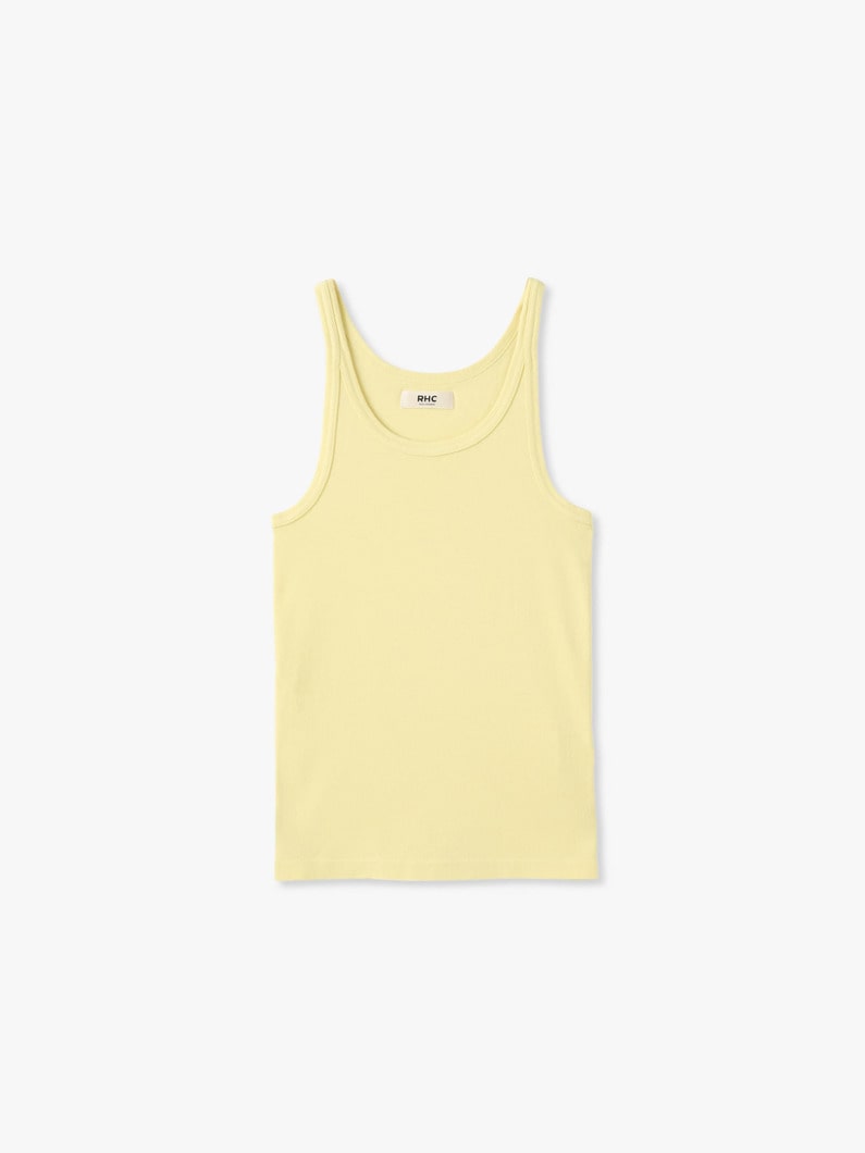 スーピマ ペタル タンクトップ 詳細画像 yellow 5