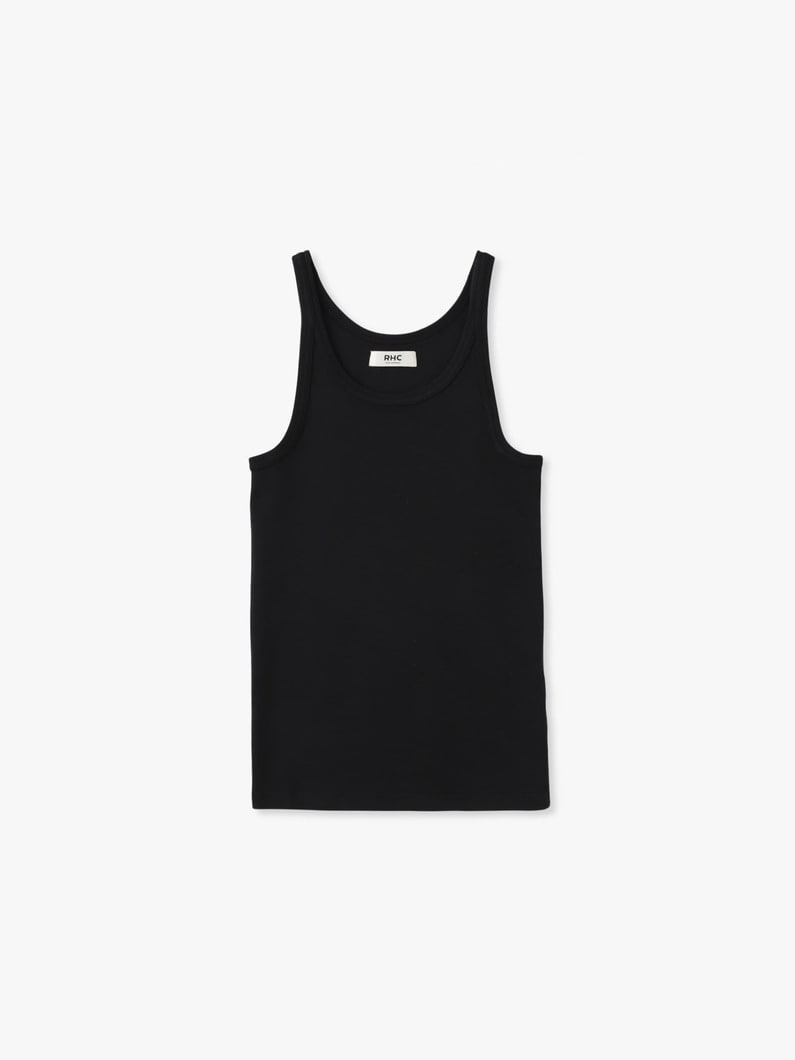 スーピマ ペタル タンクトップ 詳細画像 black 3