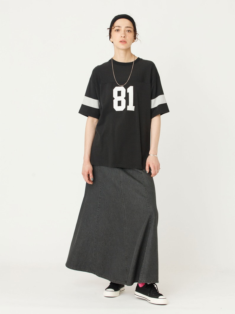 81 ナンバリング ティー 詳細画像 black 4