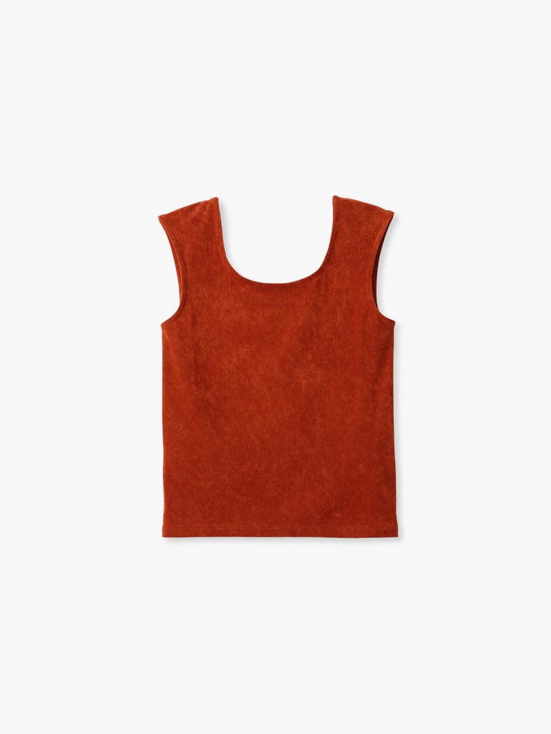 クラッシュベロア トップ 詳細画像 brown 5