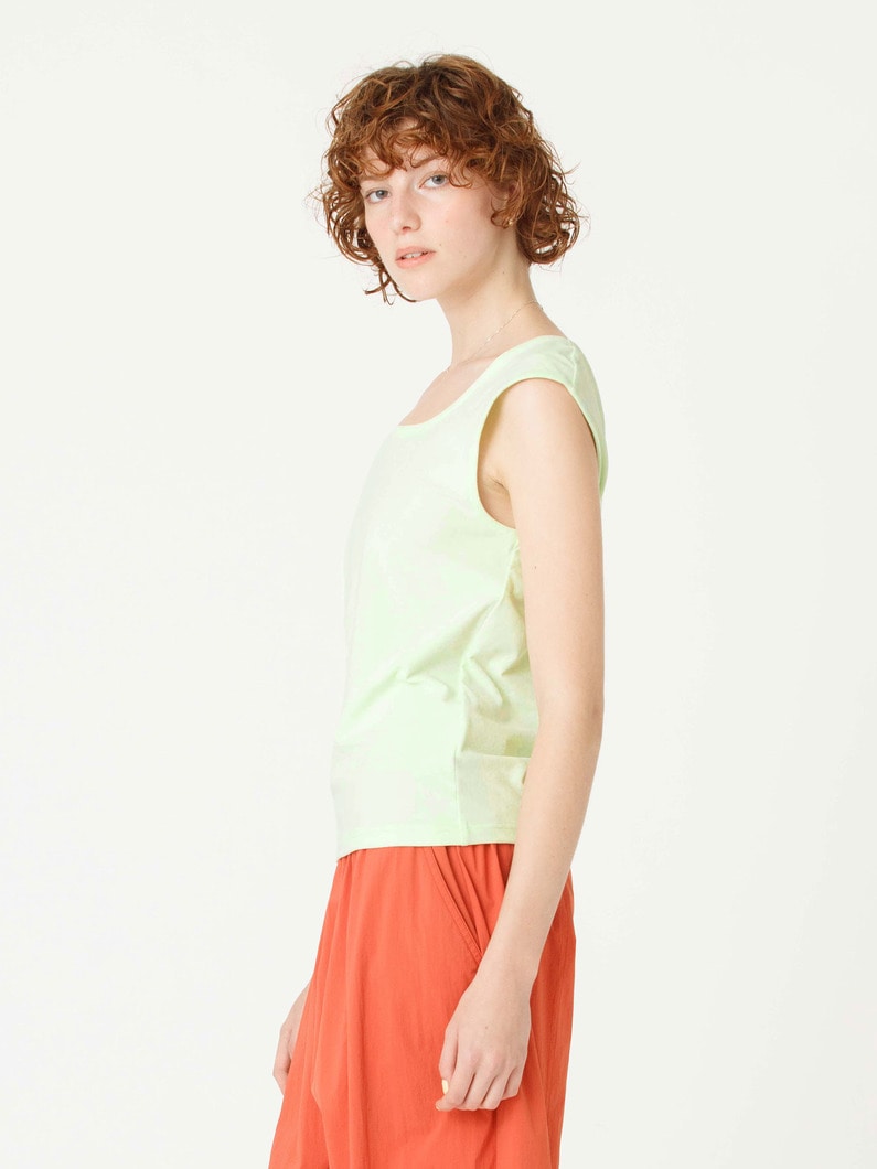 クラッシュベロア トップ 詳細画像 light green 2