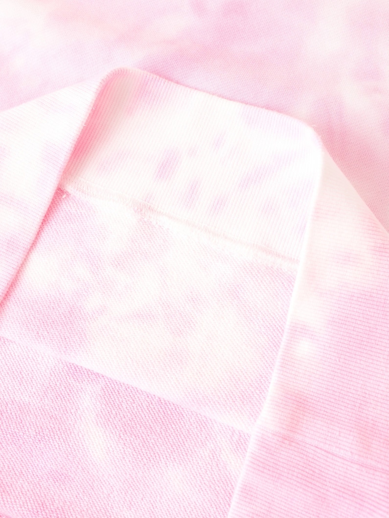 ハート タイダイ スウェット プルオーバー 詳細画像 pink 3