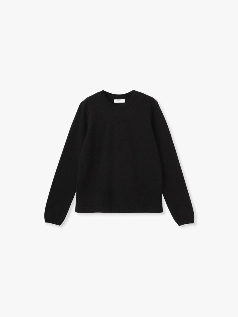 コットンシルク サーマル プルオーバー 詳細画像 black 4