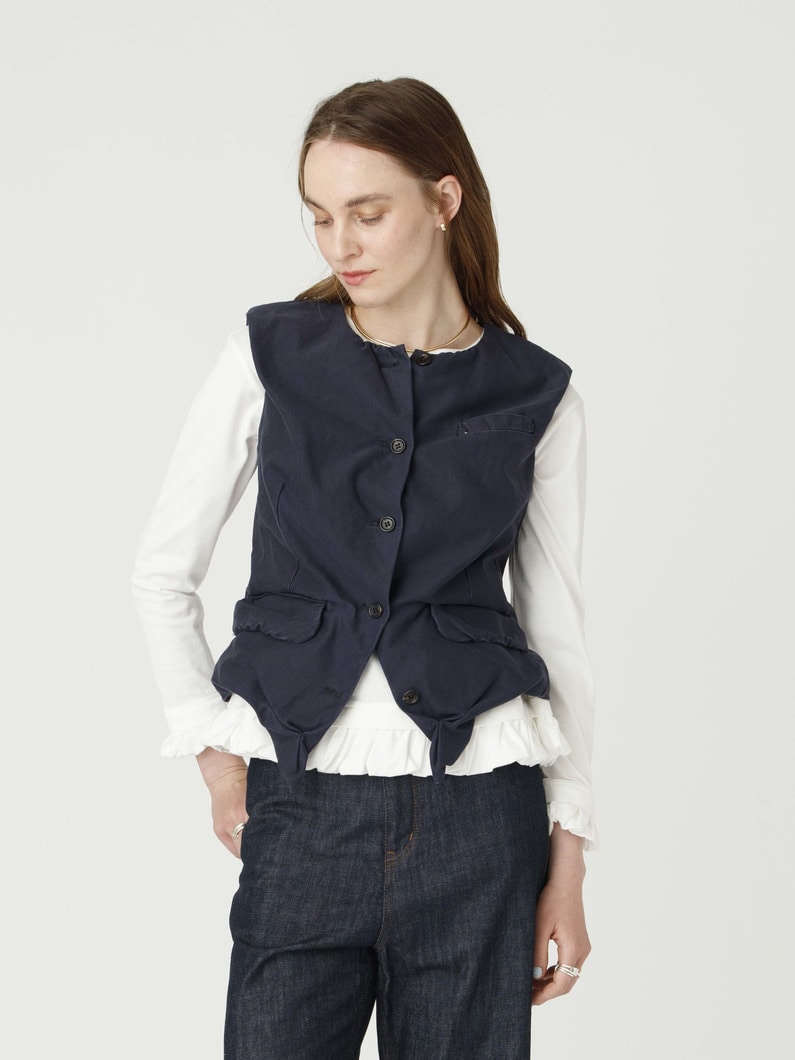 フリル ロングスリーブ ティー（プレオーダー） 詳細画像 white 4