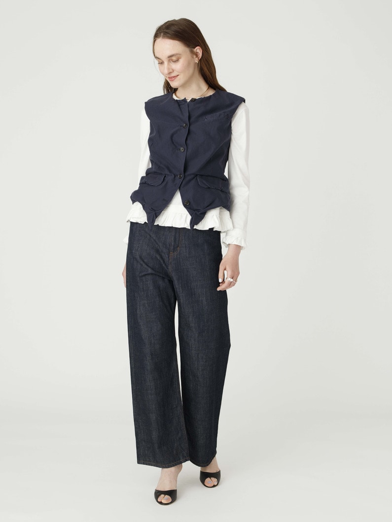 フリル ロングスリーブ ティー（プレオーダー） 詳細画像 white 6