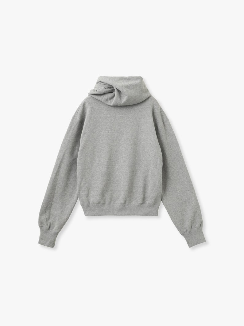 コットン フレンチテリー フーディー 詳細画像 medium gray 1