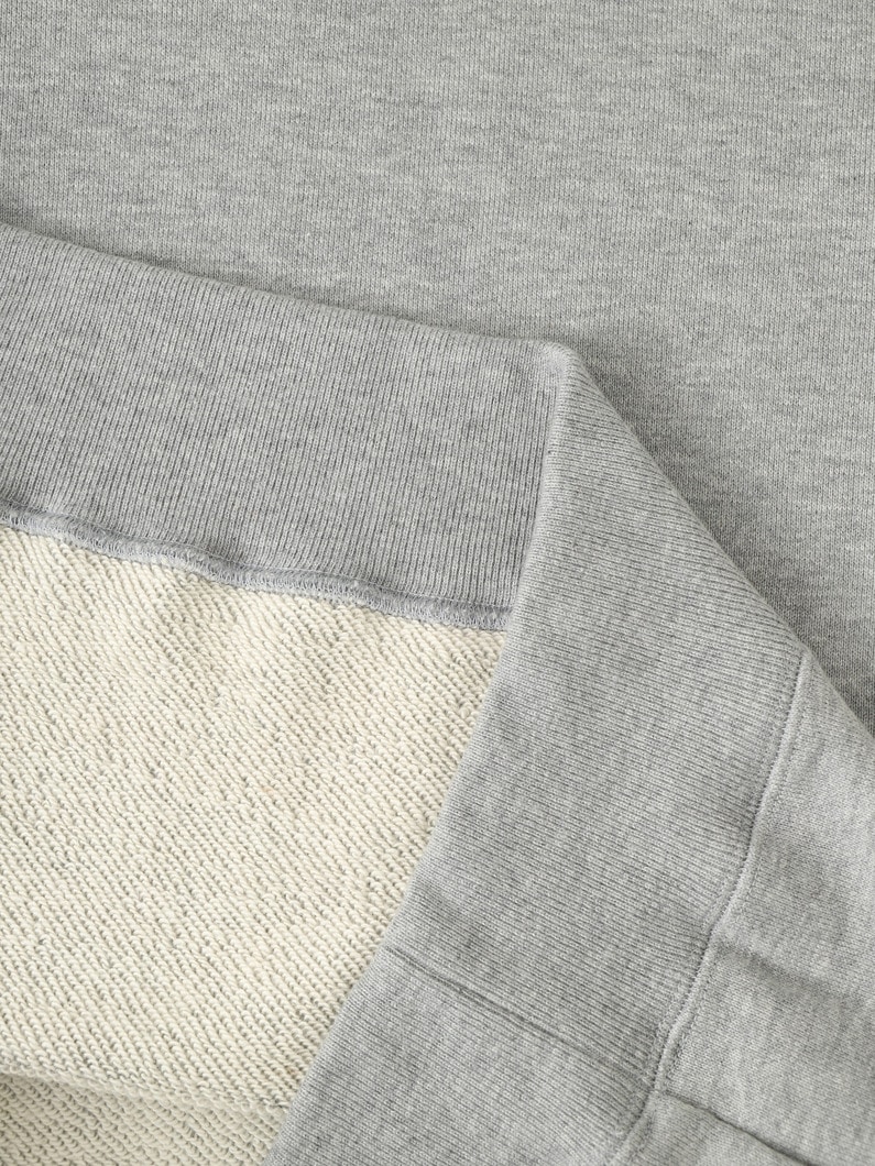 コットン フレンチテリー フーディー 詳細画像 medium gray 3