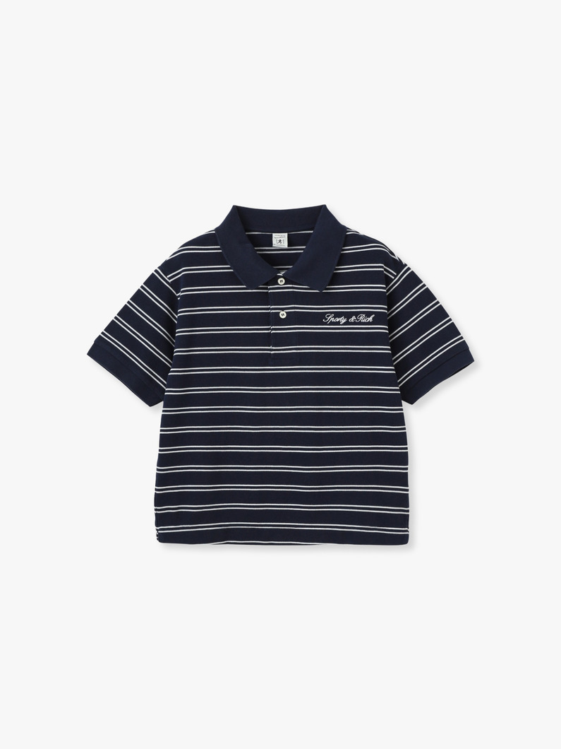 シグネチャー ロゴ ポロシャツ（women） 詳細画像 navy 1