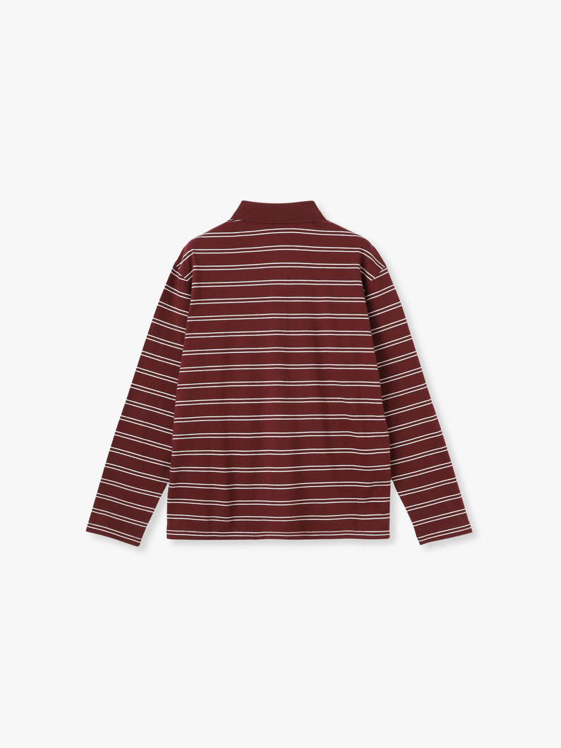 シグネチャー ロゴ イージー ポロシャツ（women） 詳細画像 burgundy 1