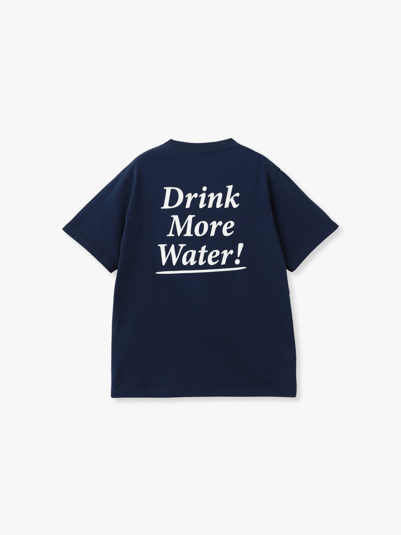 ドリンク モア ウォーター プリントティー（women） 詳細画像 navy 1
