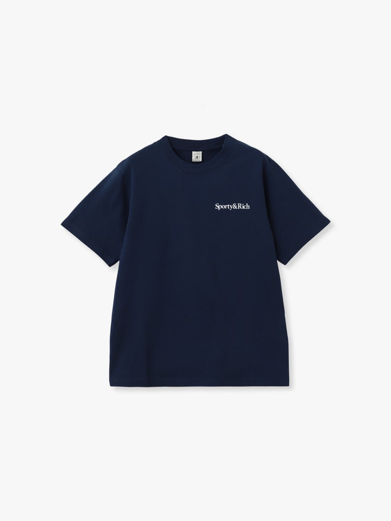 ドリンク モア ウォーター プリントティー（women） 詳細画像 navy 1