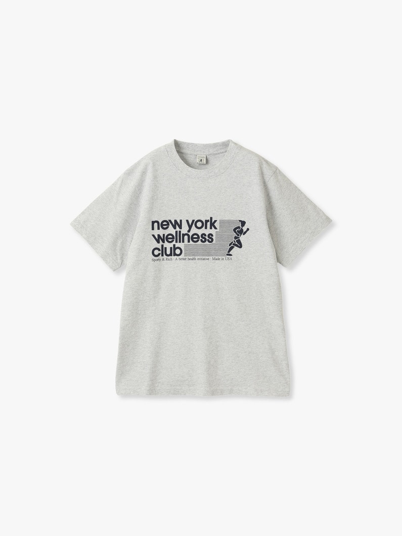 USA ウェルネスクラブ クルーネック ティー 詳細画像 gray
