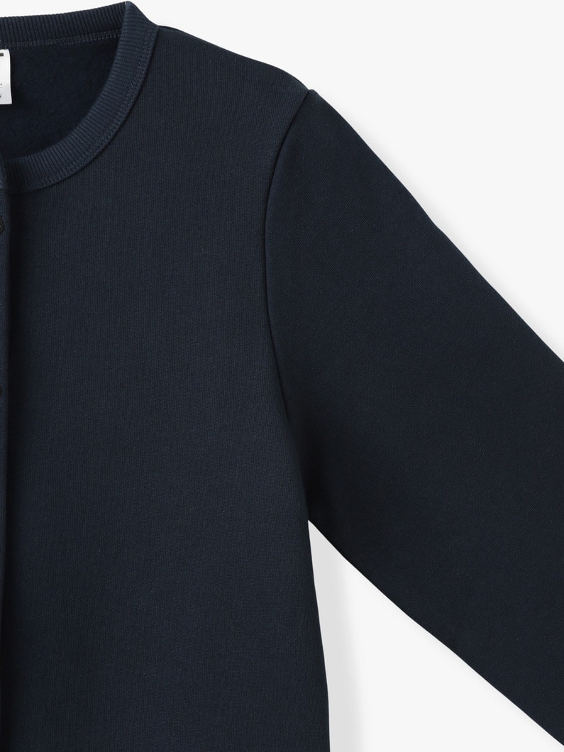 フレンチテリー スウェット カーディガン 詳細画像 navy 2