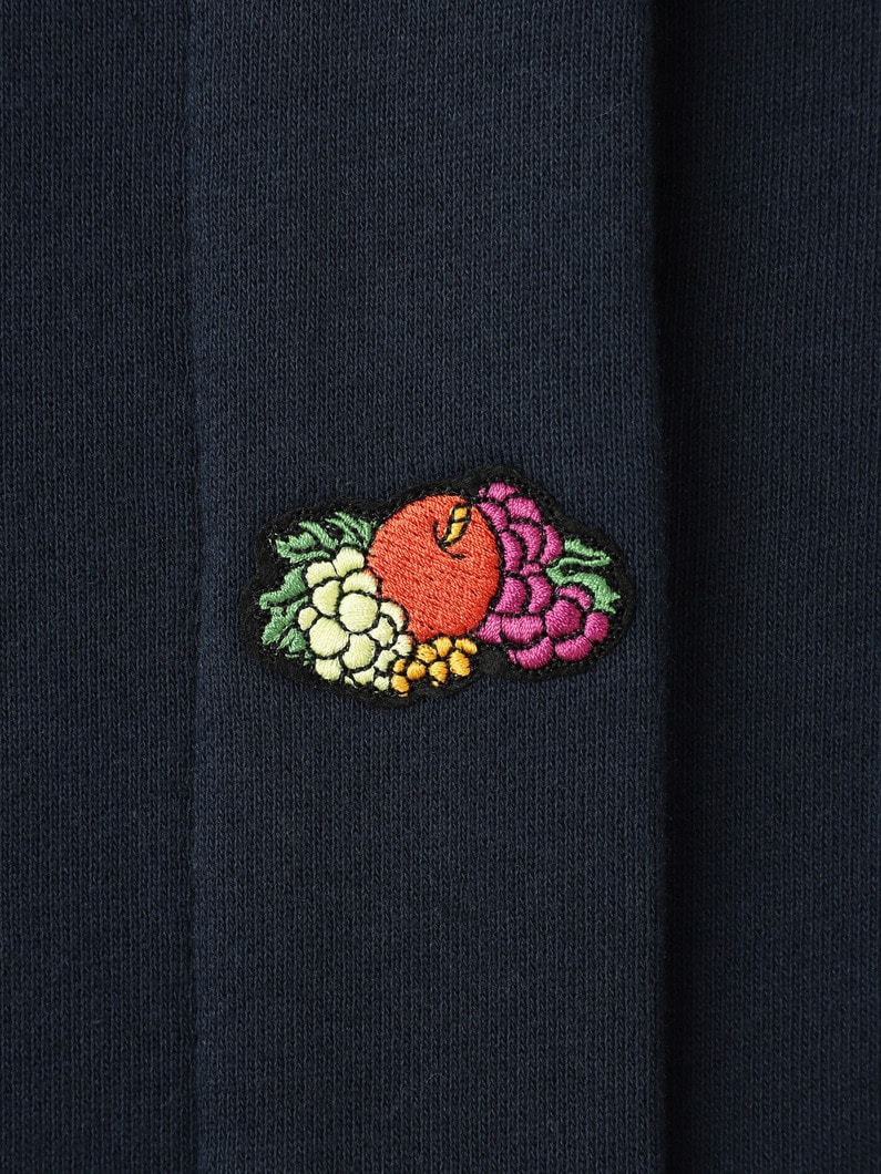 フレンチテリー スウェット カーディガン 詳細画像 navy 3