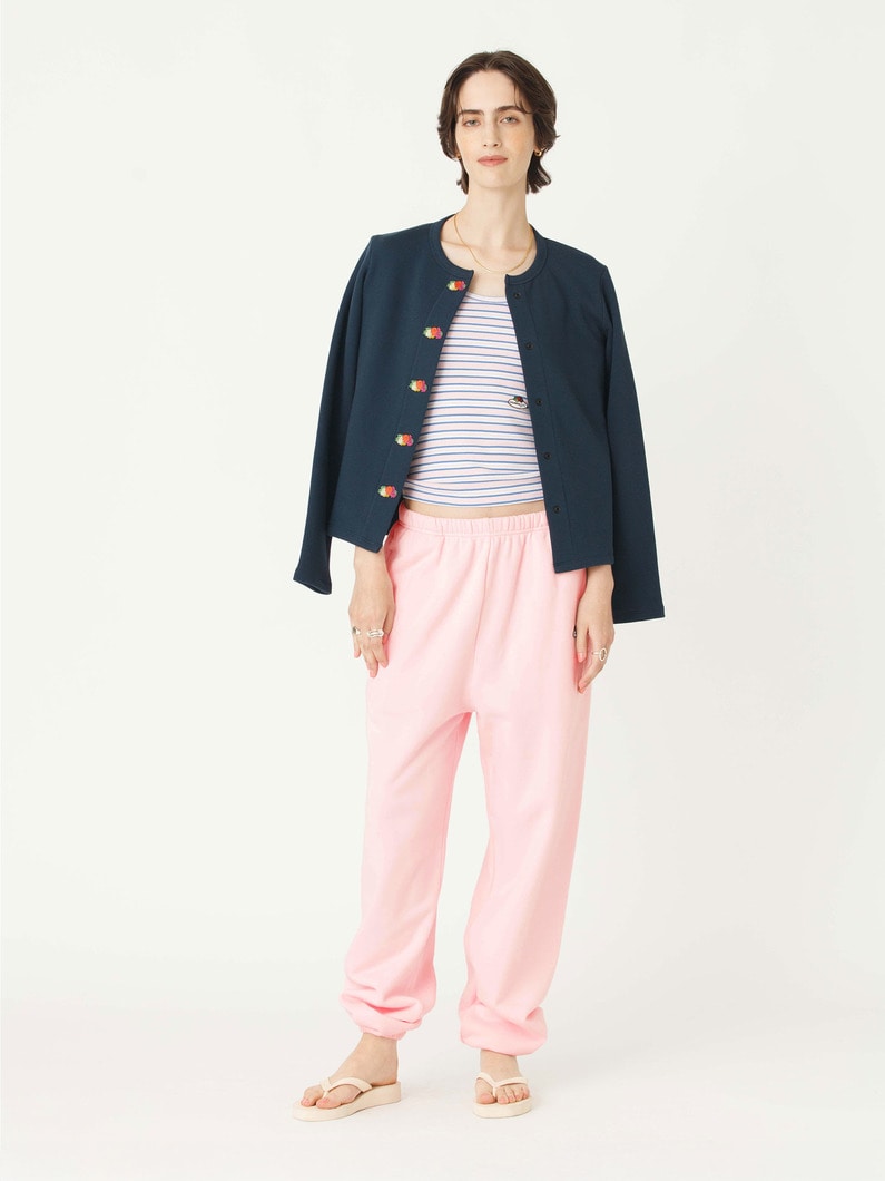 フレンチテリー スウェット カーディガン 詳細画像 navy 4
