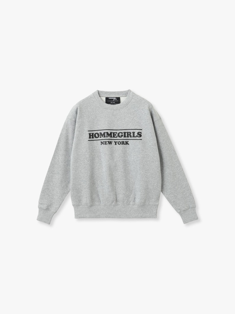 レトロロゴ スウェット プルオーバー 詳細画像 gray 1