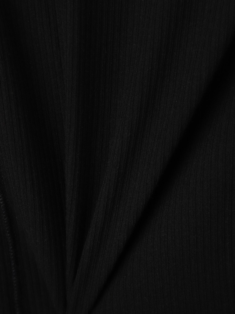 オマト ロングスリーブ トップ 詳細画像 black 3