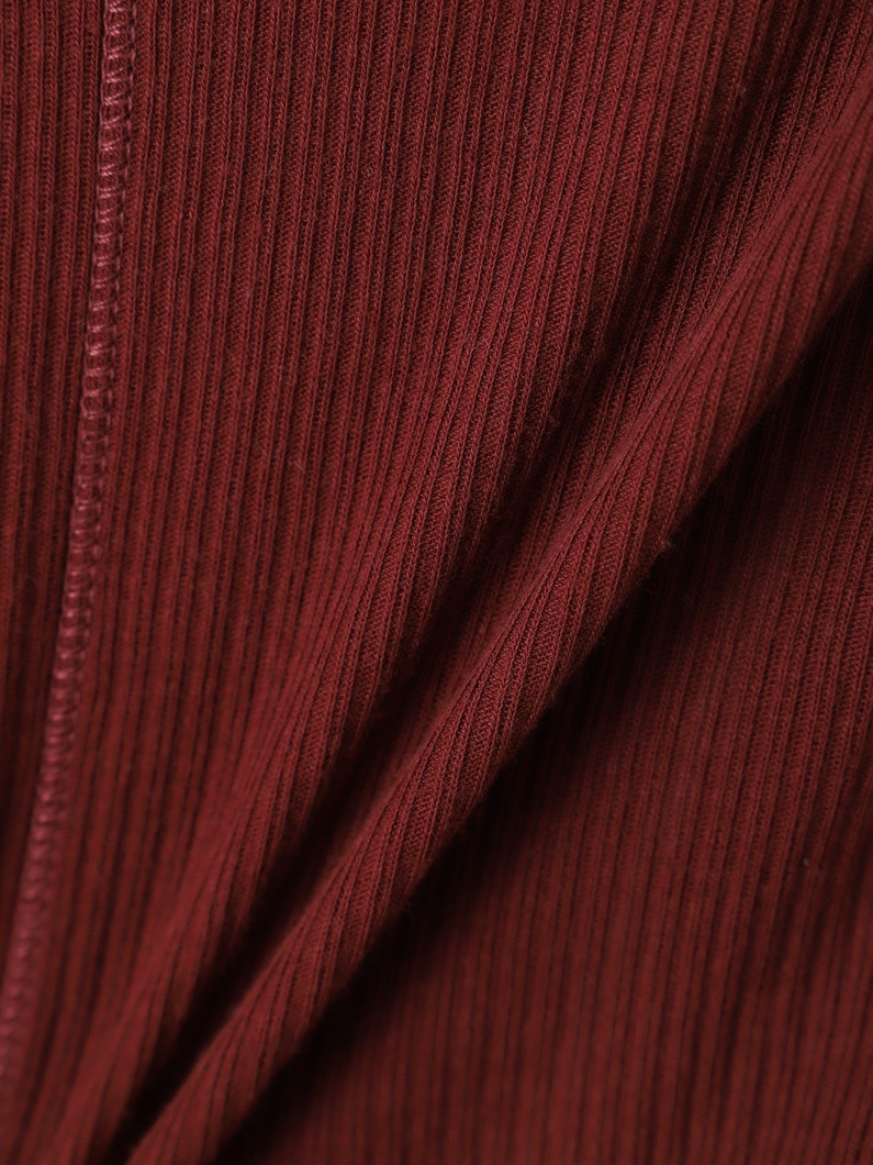 パマ ロングスリーブ トップ 詳細画像 burgundy 3