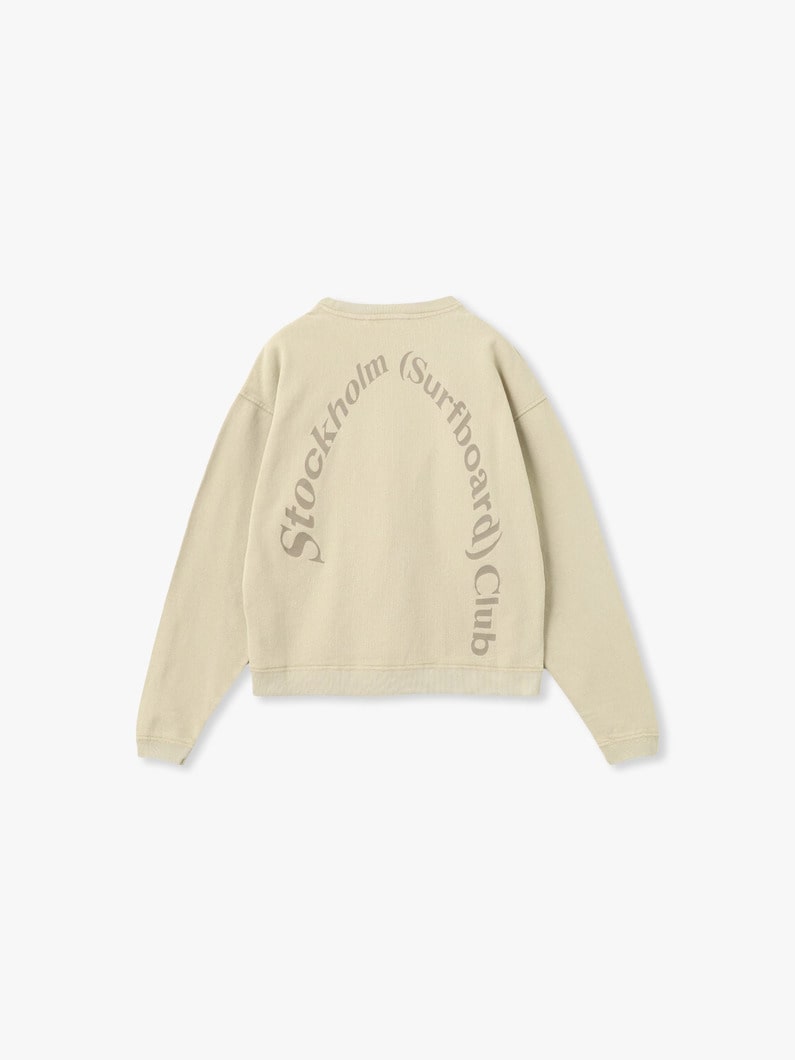 ベニー バックロゴ スウェット トップ 詳細画像 beige 1