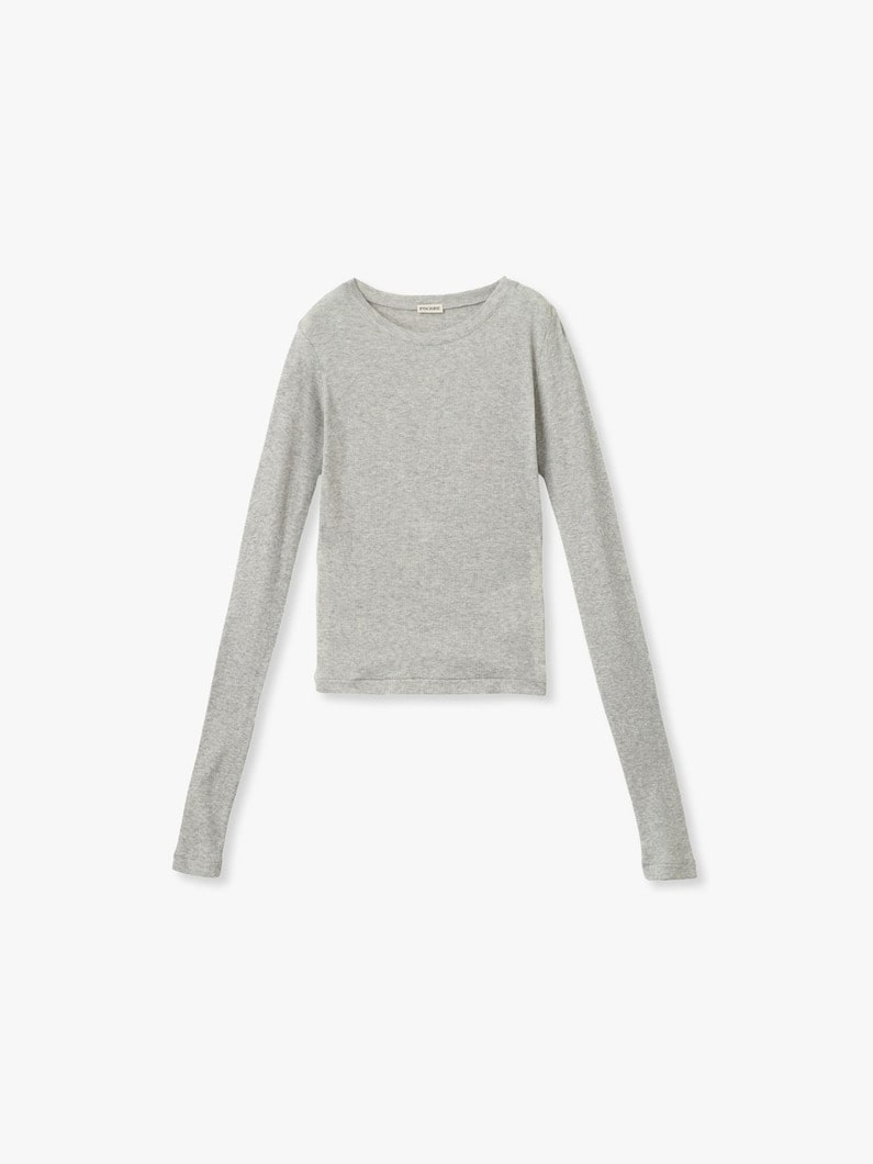 レイヤード タイトフィット ティー 詳細画像 light gray 5