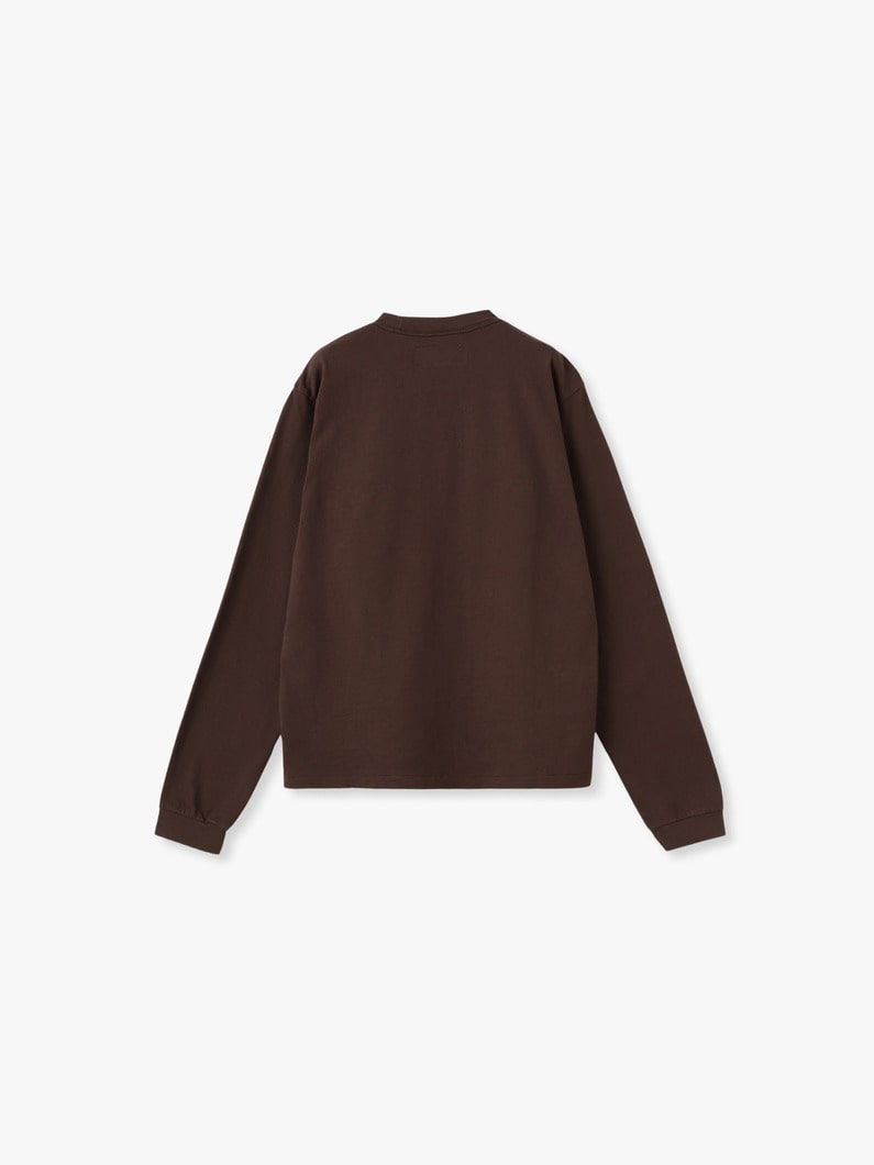 クルーネック ロングスリーブ ティー 詳細画像 navy 1