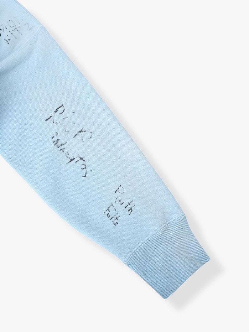 ハンドリトゥン メモリアル スウェット プルオーバー 詳細画像 light blue 3