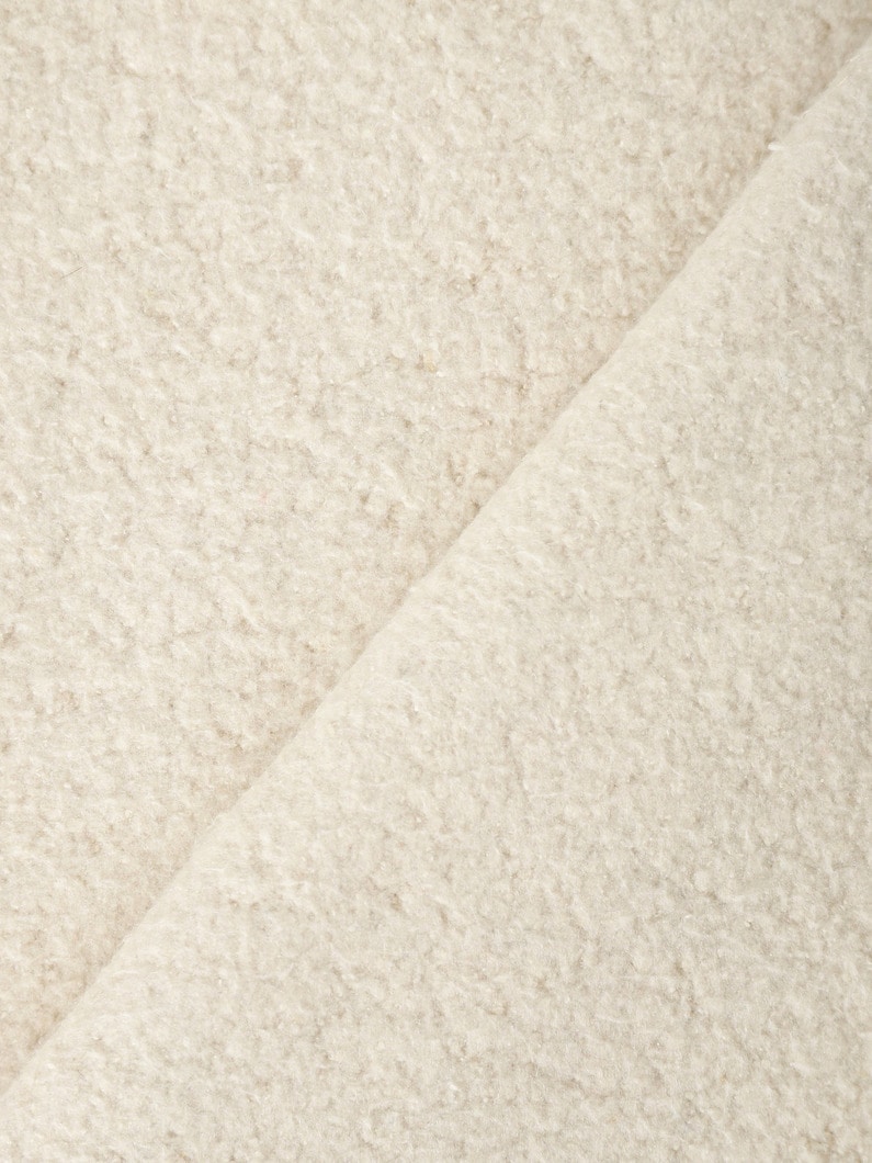 シルク フリース フーディー 詳細画像 beige 3