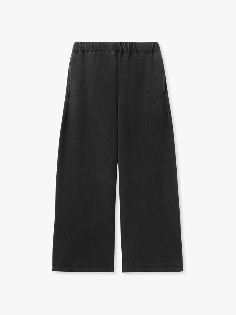 ピグメントダイ スウェット パンツ 詳細画像 black 5