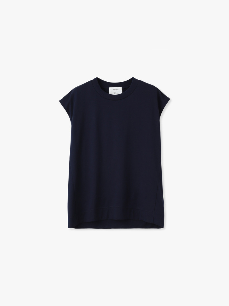 コットン フレンチスリーブ ティー 詳細画像 navy 4