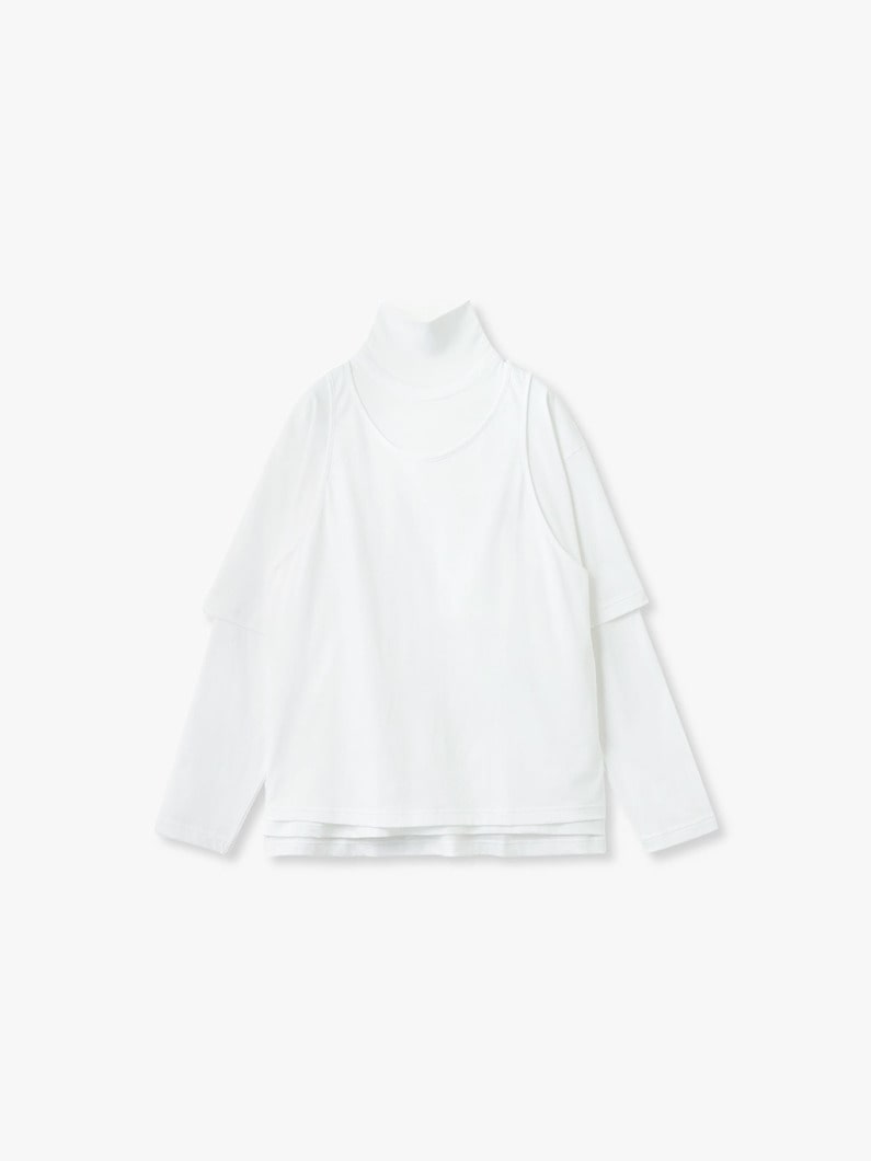 3ピース レイヤード プルオーバー 詳細画像 white 5