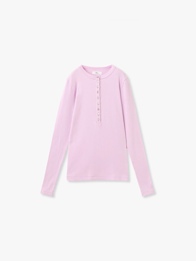 ヘンリーネック トップ 詳細画像 pink 5