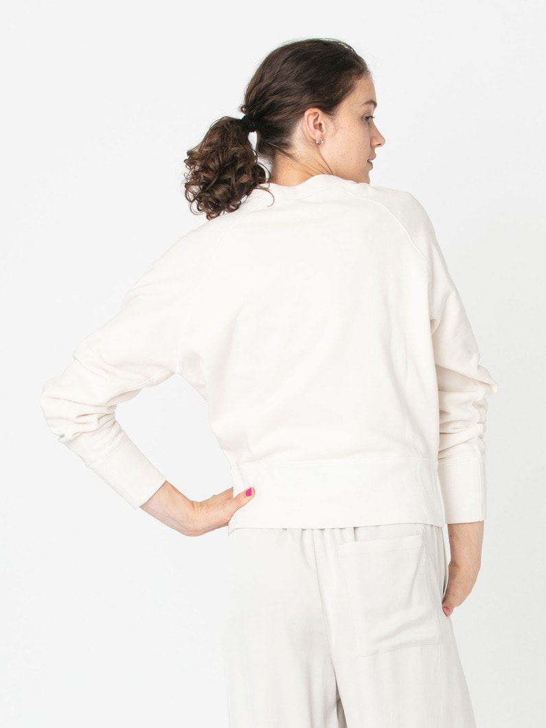ハイウェイ プリント スウェットプルオーバー 詳細画像 ivory 2