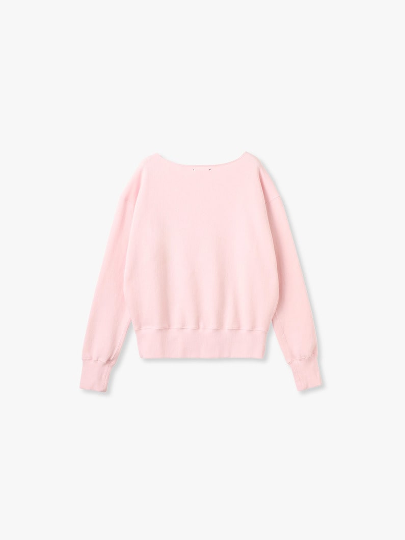リバーシブル スウェット トップ 詳細画像 pink 1