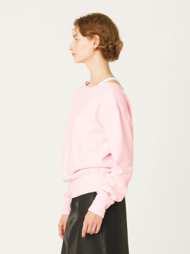 リバーシブル スウェット トップ 詳細画像 pink 2