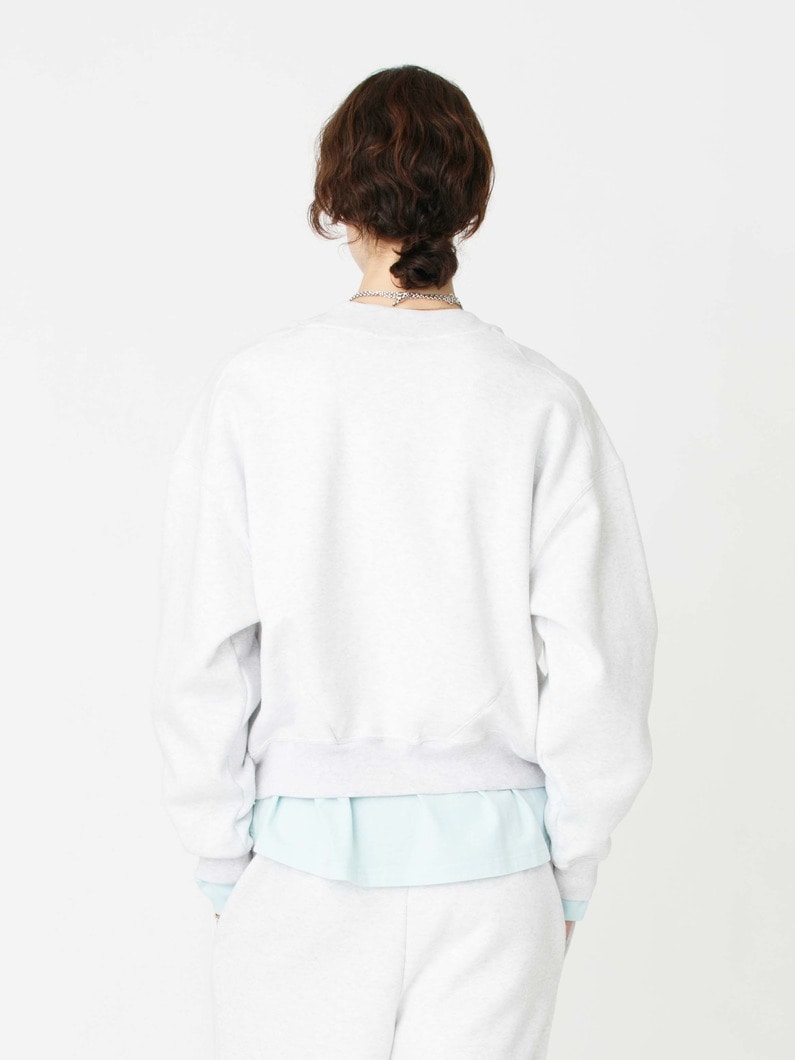 バレル スウェット プルオーバー（ホワイト/ブラック） 詳細画像 white 3