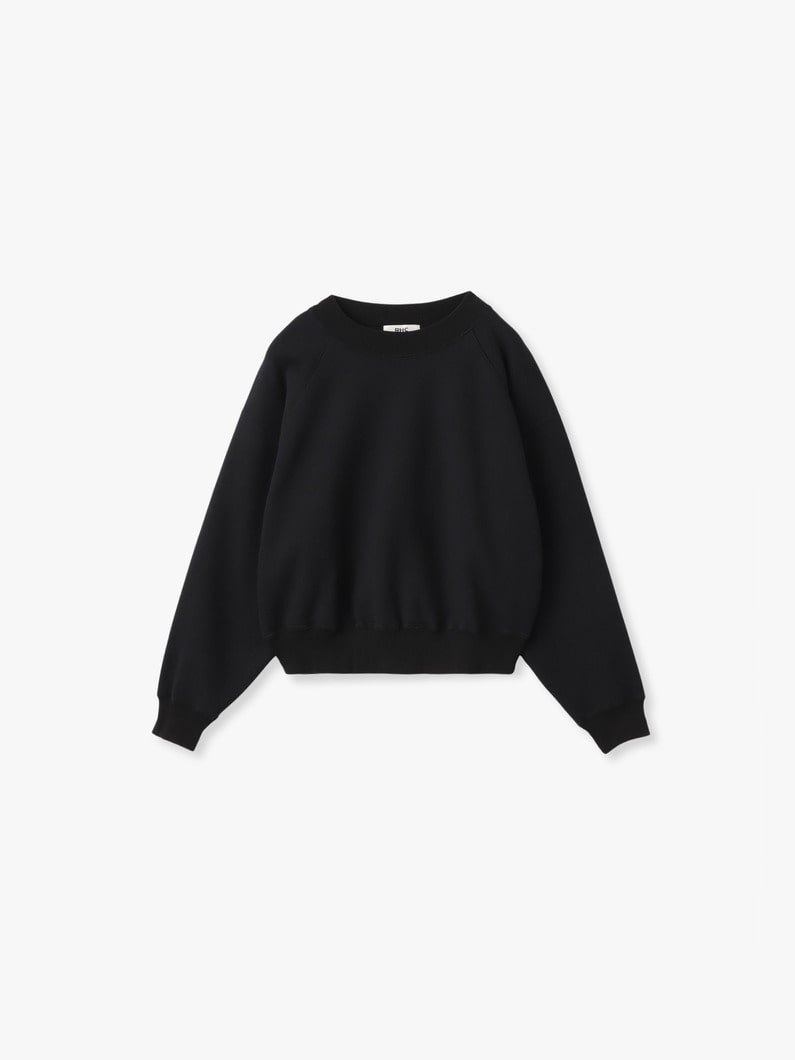 バレル スウェット プルオーバー（ホワイト/ブラック） 詳細画像 black 1