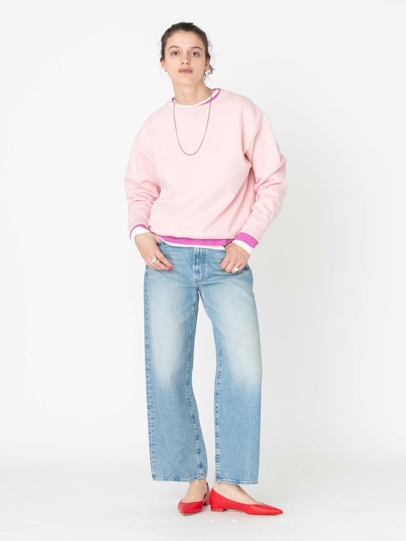 3パック クルーネック スウェット＆ロングスリーブ ティー 詳細画像 light pink 4