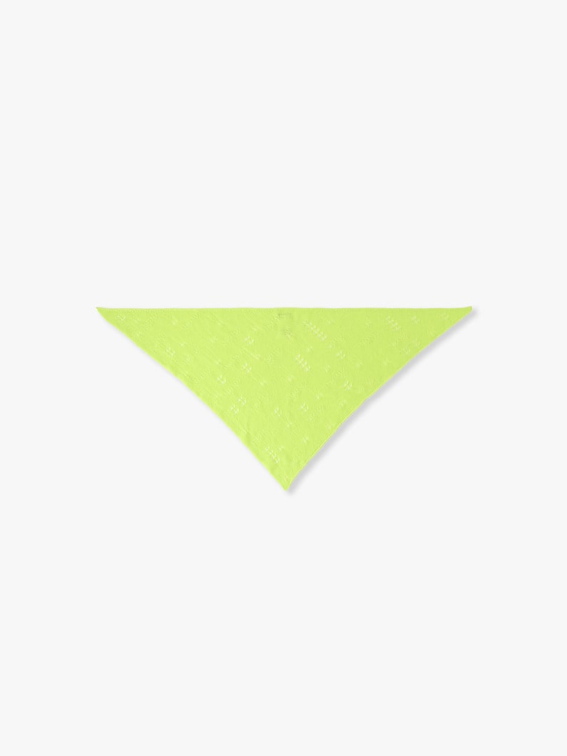 カリアッジ ニット スカーフ（グリーン） 詳細画像 green 2