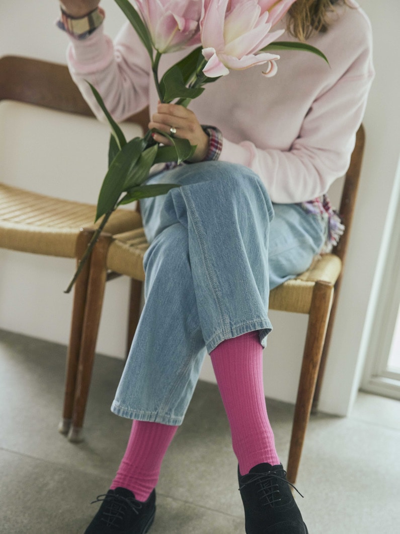 アールエイチシー リブソックス 詳細画像 pink 2