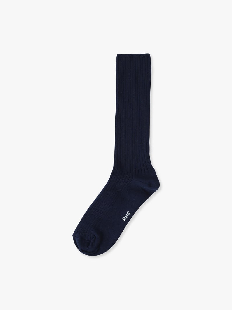 アールエイチシー リブソックス 詳細画像 navy 2