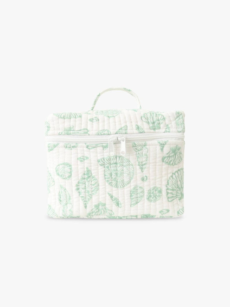 シェルプリント トイレタリーバッグ 詳細画像 green 4