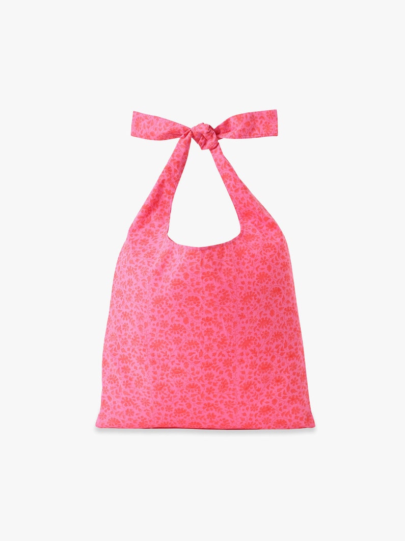 フラワープリント ノットバッグ 詳細画像 pink 2