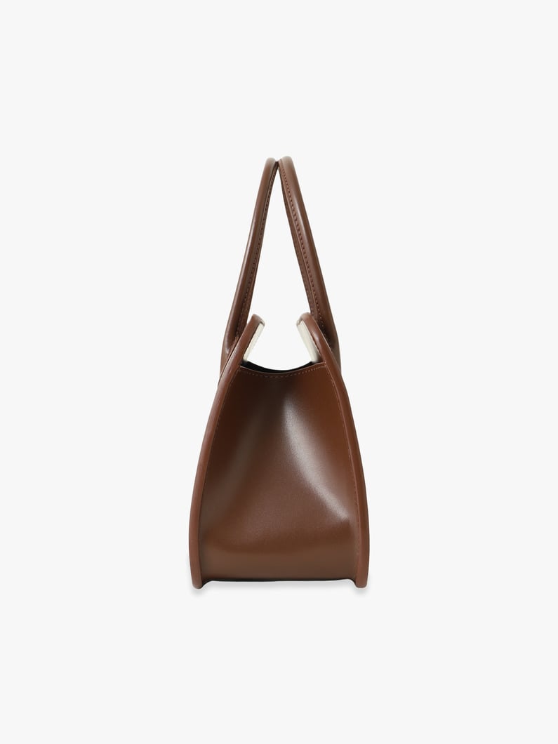 レザー トートバッグ メイド バイ アエタ（スモール） 詳細画像 brown 2