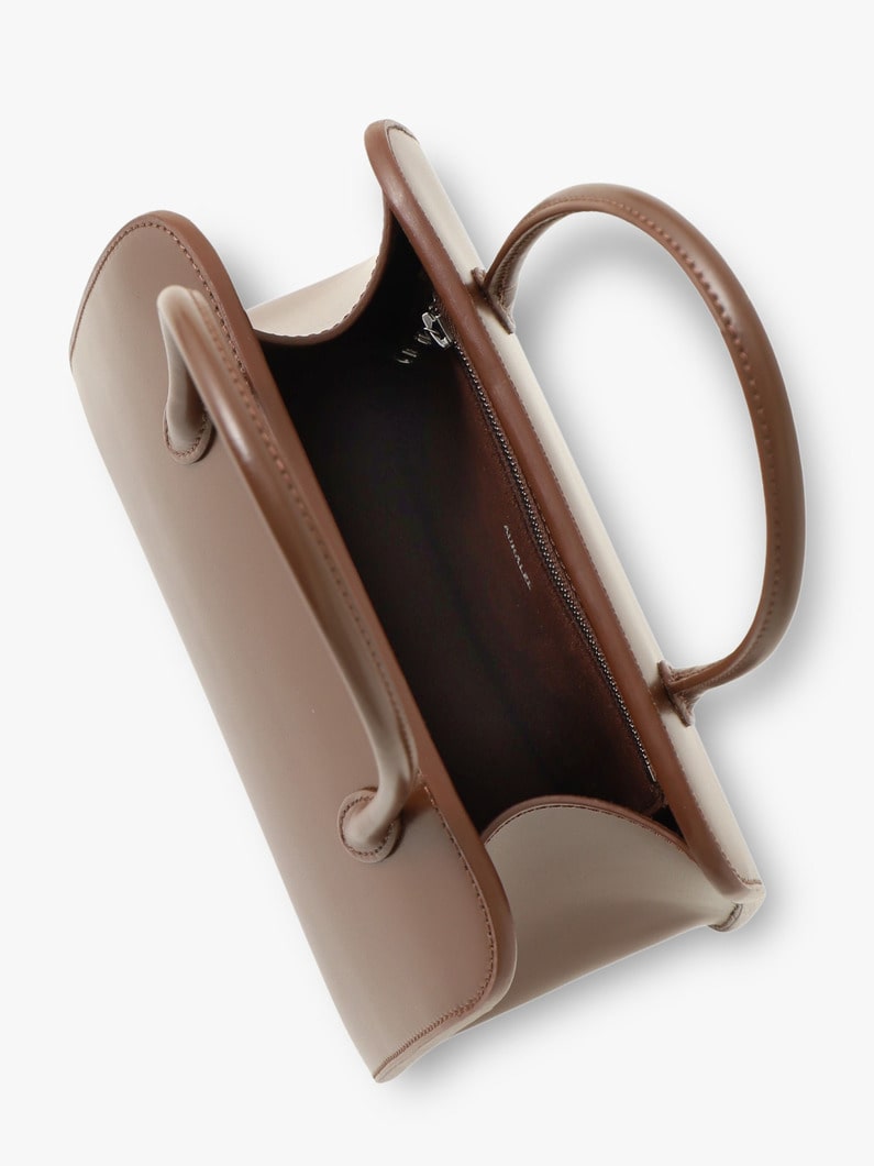 レザー トートバッグ メイド バイ アエタ（スモール） 詳細画像 brown 3