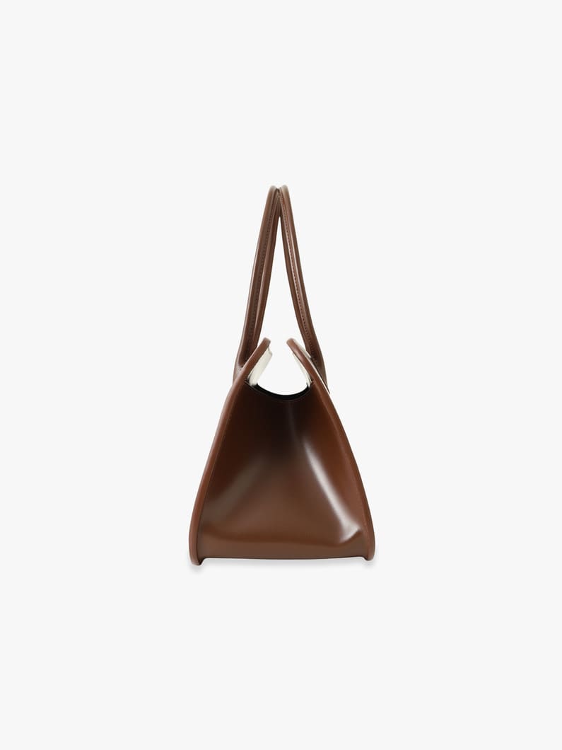 レザー トートバッグ メイド バイ アエタ（ミディアム） 詳細画像 brown 2
