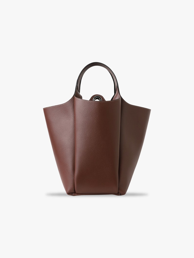 レザー バケット バッグ 詳細画像 brown 3