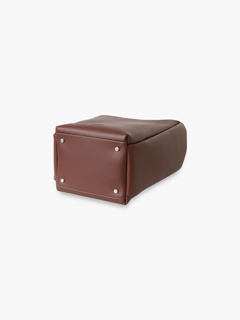 レザー バケット バッグ 詳細画像 brown 4