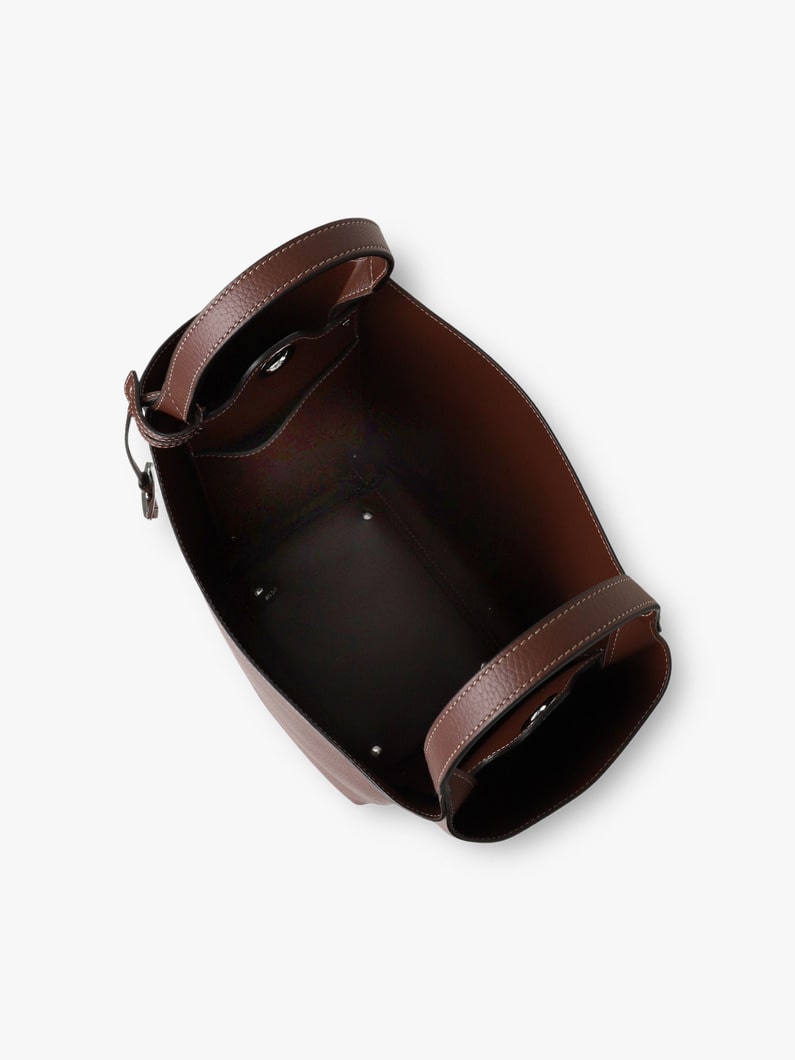 レザー バケット バッグ 詳細画像 brown 5